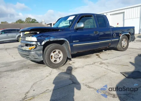 2001 Chevrolet Silverado 1500 Ls из США, поврежденный, VIN 1GCEC19V11Z218107